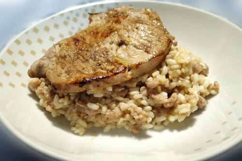 Risotto col puntèl